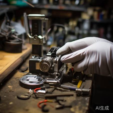 防盗门火车头锁芯拆解方法详解-800家电修典