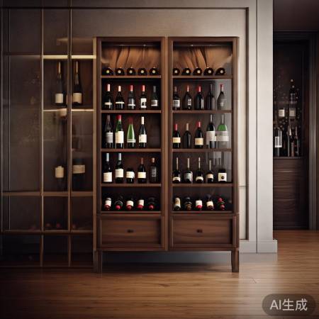 红酒柜上墙设计效果图:优雅储酒空间布局解析-800家电修典