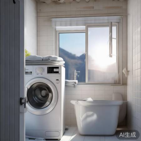 卫生间洗衣机摆放攻略:空间布局小技巧-800家电修典