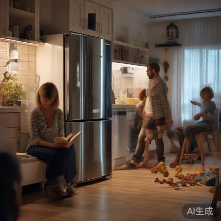 日立十字门冰箱570：高效保鲜，引领家居生活新潮流-800家电修典