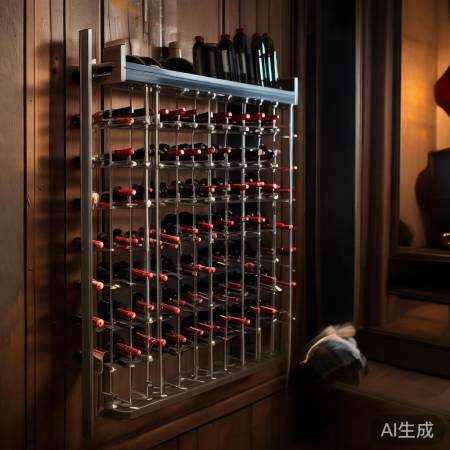 红酒柜架上墙设计效果图赏析-800家电修典