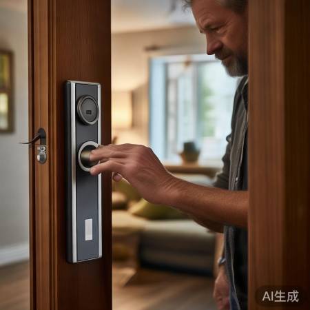 指纹锁锁体尺寸6cm推荐:选购尺寸适宜的指纹锁攻略-800家电修典