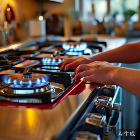 红cle燃气灶双款热销，高效节能厨房新选择-800家电修典