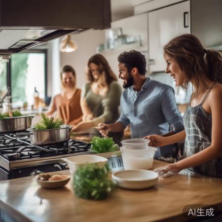 “厨房整洁,生活更健康”