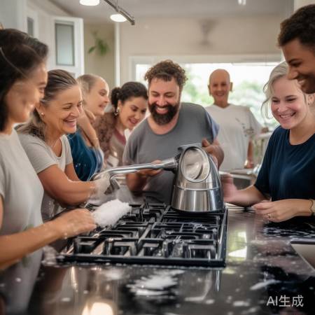 “洗油烟,赢家电,共建美好家”
