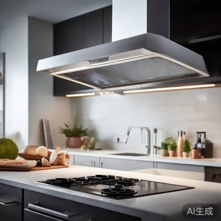 低噪音油烟机，静享家庭时光