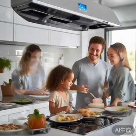 “免费洗油烟机,生活新选择”