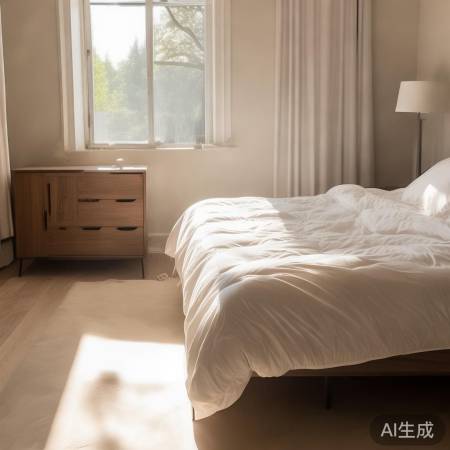 卧室清洁,健康生活