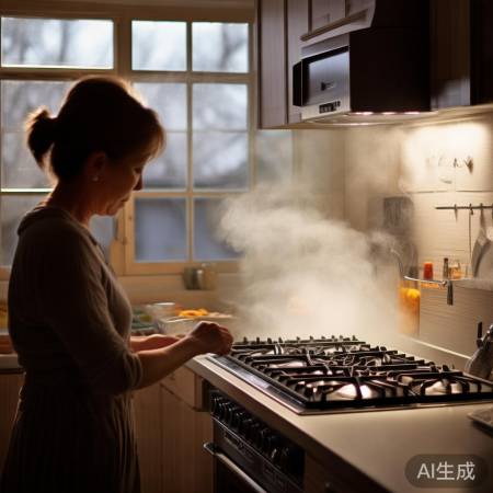 厨房通风，油烟远离