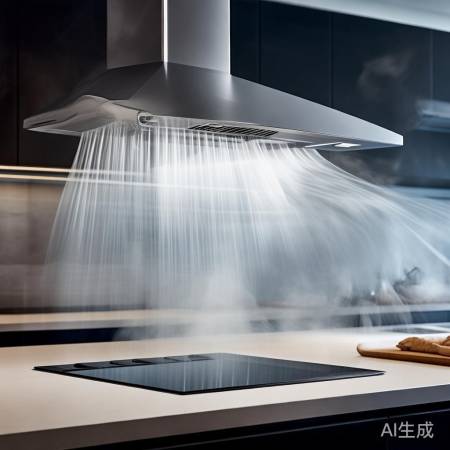 新型油烟机吸力强易清洗