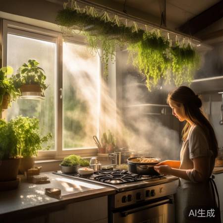 “厨房油烟，自然除法”