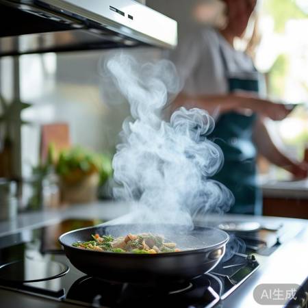 厨房神器，防油烟小窍门