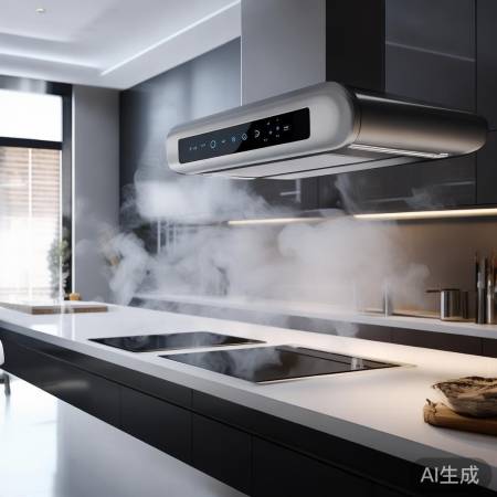 智能油烟机，节能环保设计