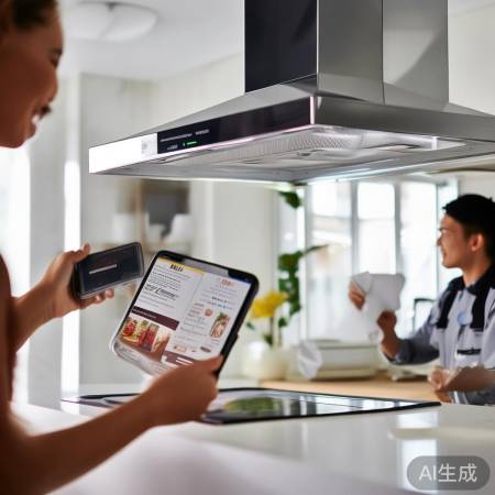 免费油烟机,关注公众号即可得