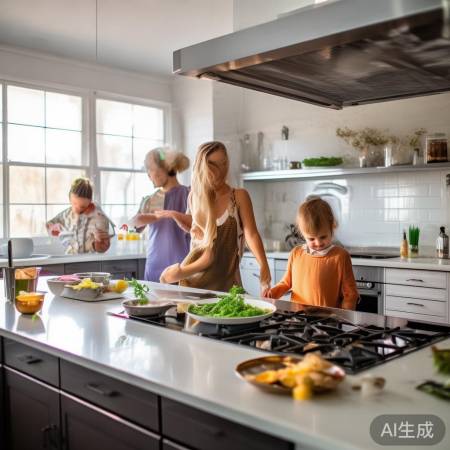 洗油烟,厨房焕新