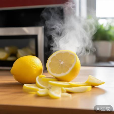 柠檬去油污，香飘厨房