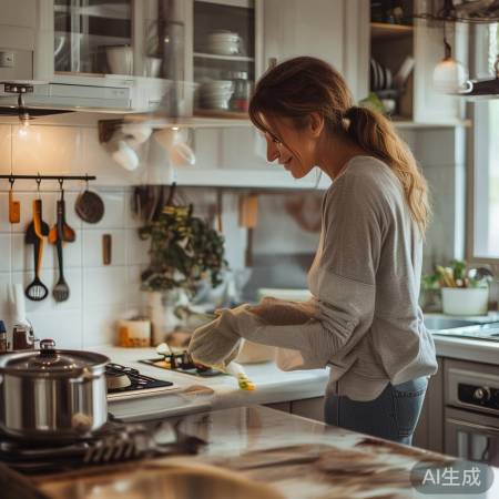 家居清洁,幸福生活
