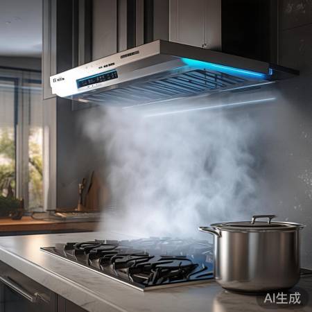 “免费负压油烟机，智能风控清新