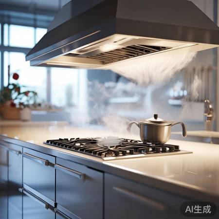 厨房必备神器，净化油烟清新家居