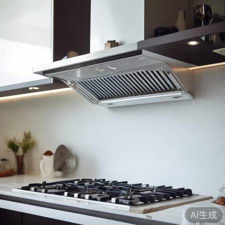 “吸油烟机强效去异味,定期清洗