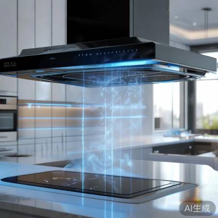 智能油烟机,自动清洁神器