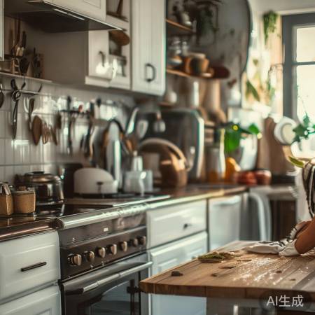 厨房清洁,健康生活