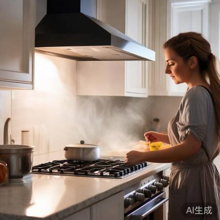 洗油烟机,炒菜无油烟,心情好