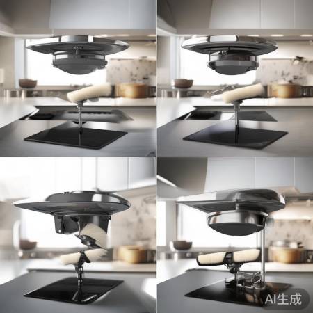 可调刷头，适应油烟机