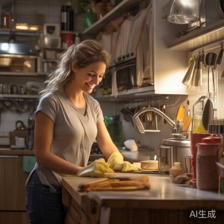 厨房清洁，持之以恒