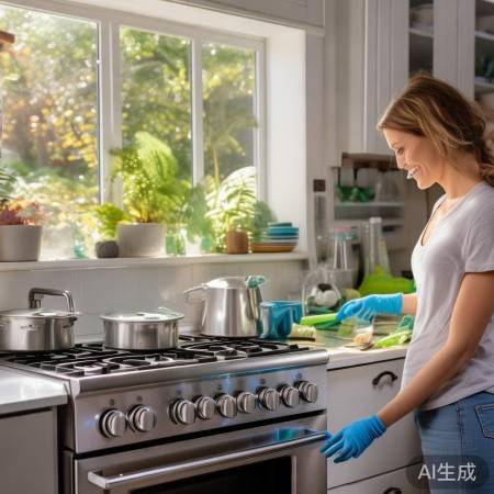 厨房油污战，分享去污秘籍