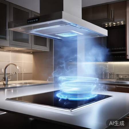 新型油烟机，自清洁轻松减负