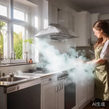 厨房通风，油烟远离