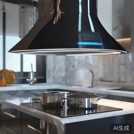 自清洁油烟机，自动除污，厨房清