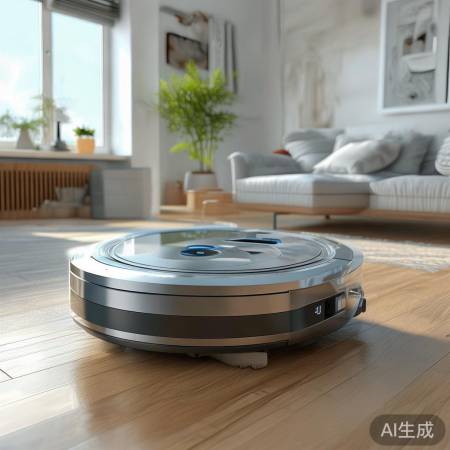 智能清洁机器人，轻松愉快清洁