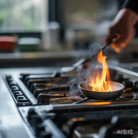“烹饪宜中小火，减少油烟”