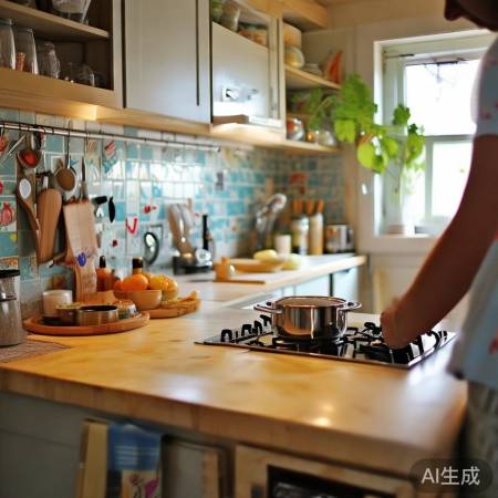 厨房安全，防火灾，保通风