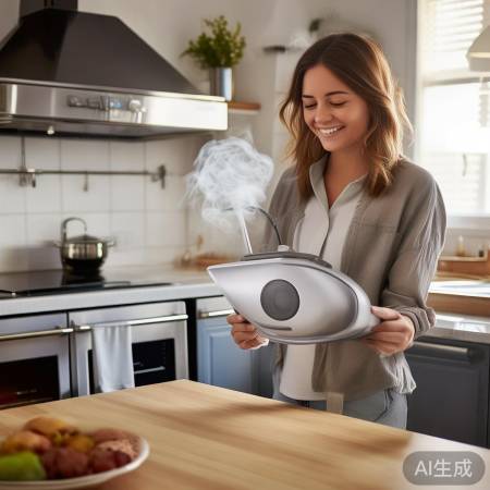 “享受清洁厨房，身心更健康”