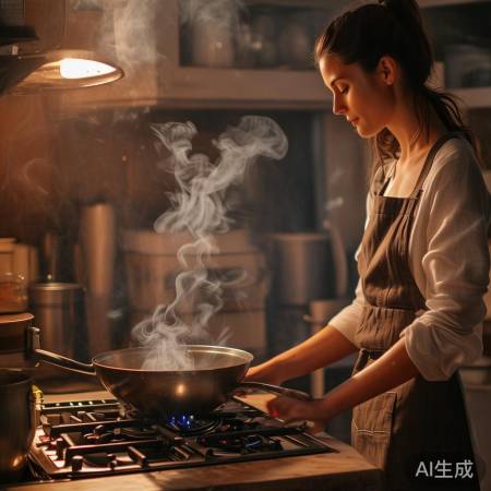 小火慢炒，少油烟