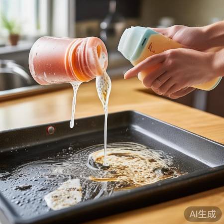 洗洁精轻松除油污